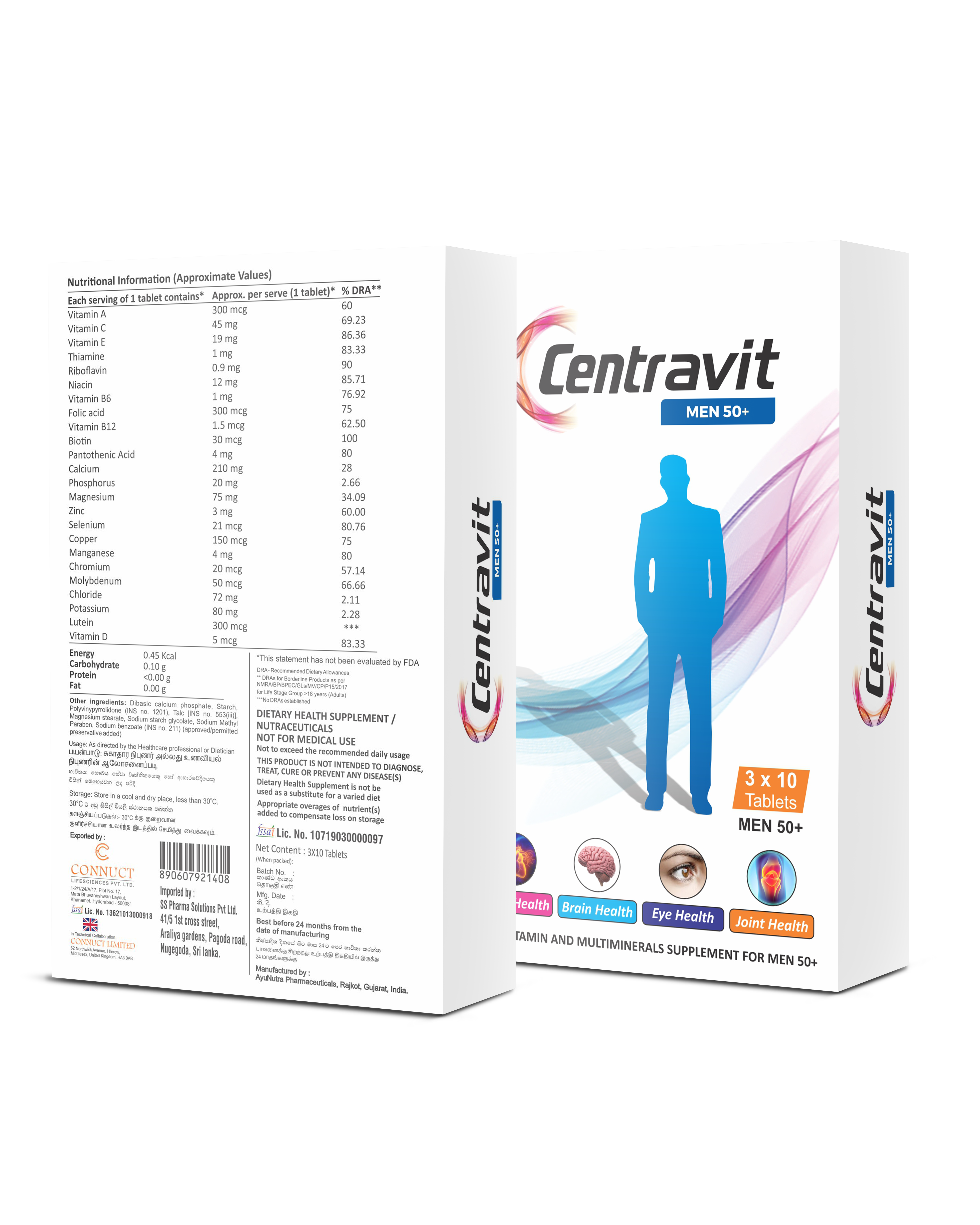 CentraVit Men 50+